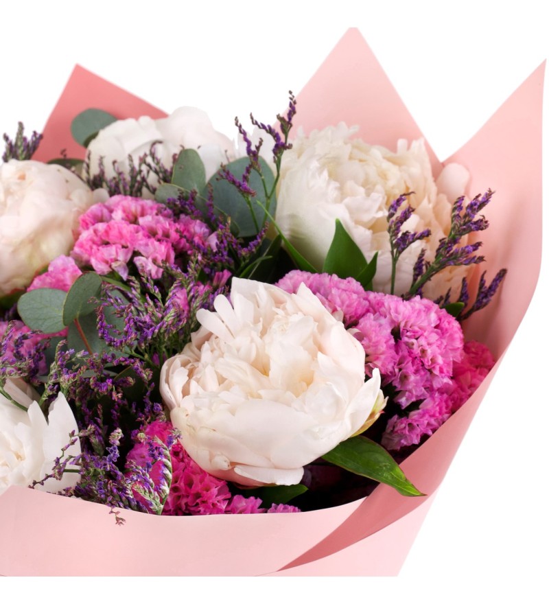 Beyaz Şakayık Buketi Chichibu