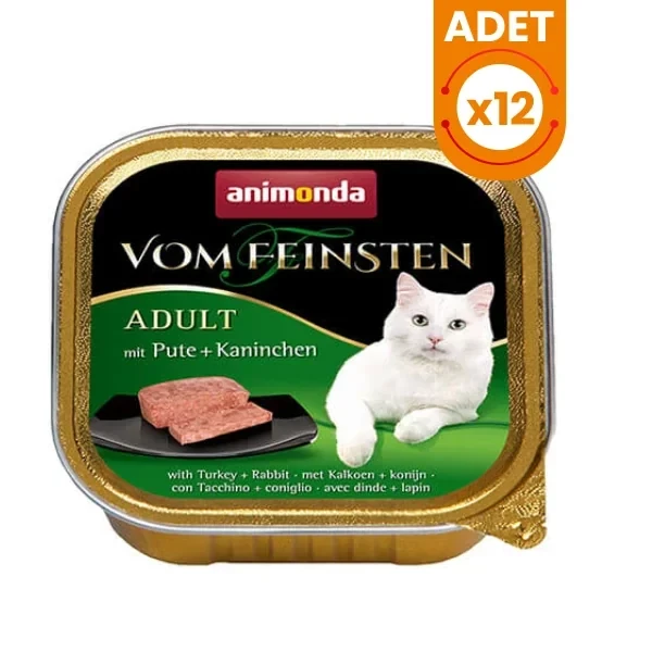 Animonda Hindi ve Tavşanlı Yetişkin Konserve Kedi Maması