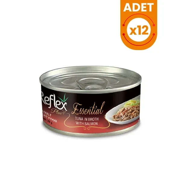 Reflex Plus Ton Balık ve Somonlu Yetişkin Konserve Kedi Maması