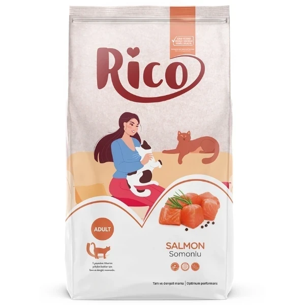 Rico Somonlu Yetişkin Kedi Maması 15KG